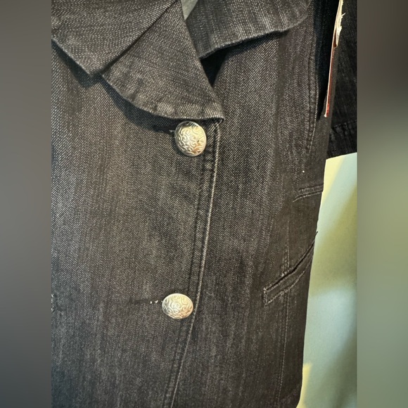 Rustic Denim Jacket Sz. 1X (NWT) - Picture 3 of 9